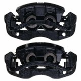 Power Stop 00-05 Ford Excursion Rear Black Caliper - Pair w/Bracket thumbnail 1