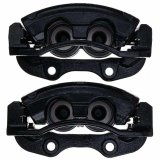 Power Stop 02-06 Cadillac Escalade Rear Black Caliper - Pair w/Bracket thumbnail 1