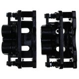 PowerStop Performance Powdercoated Brake Calipers S4918ABLK Disc Caliper, 2-Piston, Iron, Black Powdercoated, Cadillac, Chevy, GMC, Front, Pair thumbnail 4