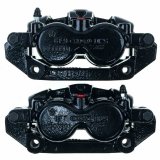 PowerStop Performance Powdercoated Brake Calipers for 2005-2008 DAKOTA, 2006-2009 RAIDER, 2006-2008 RAM 1500 - S5008BLK Disc Caliper, 2-Piston, Iron, Black Powdercoated, Dodge, Mitsubishi, Front, Pair thumbnail 2