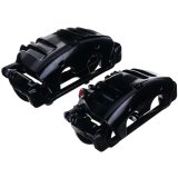 PowerStop Performance Powdercoated Brake Calipers S5016ABLK Disc Caliper, 2-Piston, Iron, Black Powdercoated, Chrysler, Dodge, Front, Pair thumbnail 6