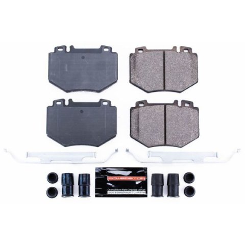 Power Stop 05-06 Mercedes-Benz S500 Front Z23 Evo Sport Brake Pad w/Hardware thumbnail 2