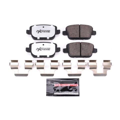 Power Stop 07-08 Volvo S80 Rear Z36 Truck & Tow Brake Pad w/Hardware thumbnail 1
