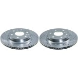 Power Stop 2023 Chevrolet Colorado Rear Drilled & Slotted Rotor (Pair) thumbnail 4