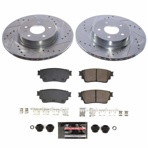 Power Stop 22-24 Infiniti QX60 Rear Z23 Evolution Brake Kit thumbnail 6