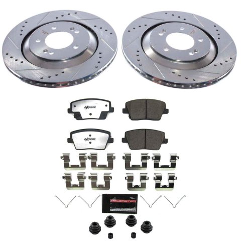 Power Stop 19-22 Hyundai Veloster N Rear Z26 Street Brake Kit thumbnail 6