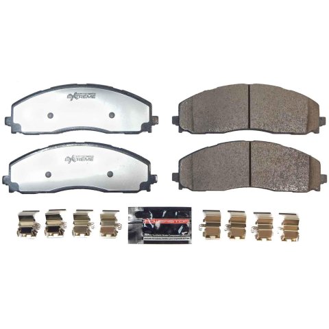 PowerStop Z36 Truck and Tow Brake Pads Hardware Kits for 2023-2026 F-250 SUPER DUTY, F-350 DUTY - Z36-2490 TRUCK & TOW PAD W/HDW thumbnail 4