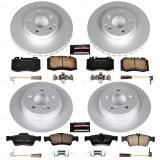 Power Stop 2006 Mercedes-Benz E350 Front and Rear Z23 Coated Brake Kit thumbnail 4