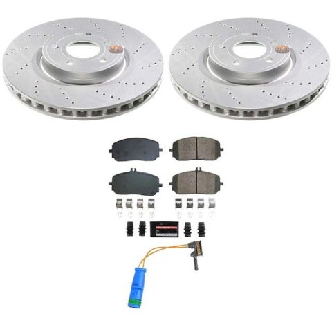 Power Stop 19-22 Mercedes-Benz A220 Front Z23 Coated Brake Kit thumbnail 5