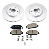 Power Stop 23-24 Acura Integra Front and Rear Z17 Coated Brake Kit thumbnail 6