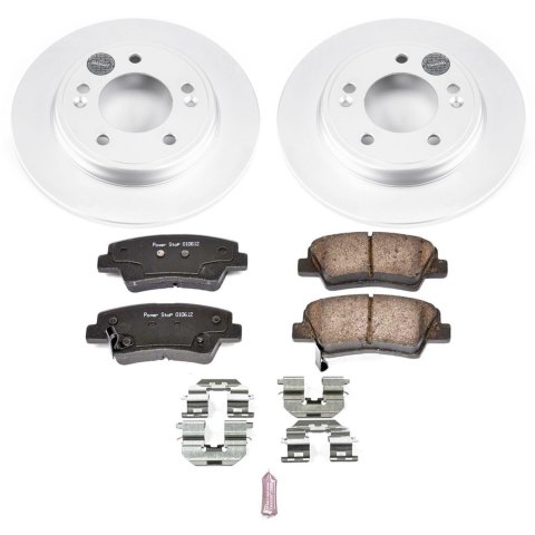 Power Stop 2023 Kia Niro Front and Rear Z17 Coated Brake Kit thumbnail 8