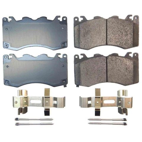 Power Stop 2024 Ford Mustang Front Z17 Evo Ceramic Brake Pad w/Hardware