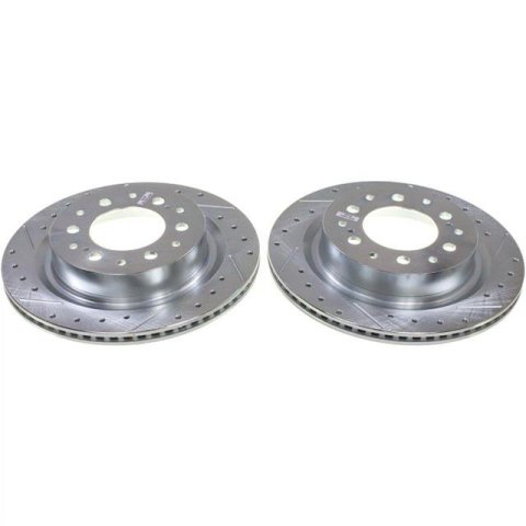 Power Stop 23-24 Toyota Sequoia Rear Drilled & Slotted Rotor - Pair thumbnail 3