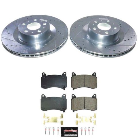 Power Stop 20-24 Tesla Y Front Z23 Evolution Brake Kit thumbnail 8