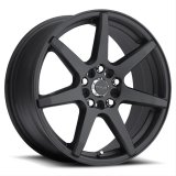 Raceline 131B Evo 17x7.5in / 5x112/5x120 BP / 40mm Offset / 74.1mm Bore - Satin Black Wheel thumbnail 1