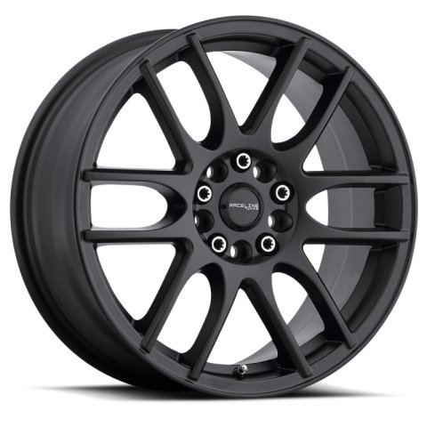 Raceline 141B Mystique 16x7in / 5x100/5x114.3 BP / 40mm Offset / 72.62mm Bore - Satin Black Wheel thumbnail 1