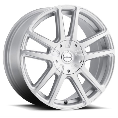 Raceline 145S Encore 15x7in / 5x110/5x115 BP / 40mm Offset / 72.62mm Bore - Gloss Silver Wheel
