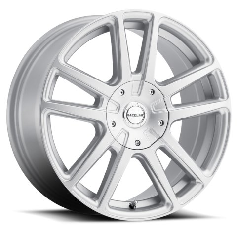 Raceline 145S Encore 16x7in / 5x110/5x115 BP / 40mm Offset / 72.62mm Bore - Gloss Silver Wheel thumbnail 2