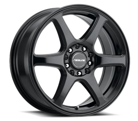 Raceline 146B Matrix 17x7.5in / 5x110/5x115 BP / 40mm Offset / 72.62mm Bore - Gloss Black Wheel thumbnail 1