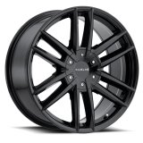 Raceline 158B Impulse 20x8.5in / 5x110/5x115 BP / 15mm Offset / 72.62mm Bore - Gloss Black Wheel thumbnail 1