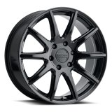 Raceline 159B Spike 22x9.5in / 6x139.7 BP / 15mm Offset / 106.1mm Bore - Gloss Black Wheel thumbnail 2