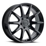 Raceline 159B Spike 18x8in / 6x139.7 BP / 35mm Offset / 106.1mm Bore - Gloss Black Wheel thumbnail 3