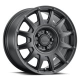 Raceline 401B Aero 18x8in / 5x100 BP / 40mm Offset / 72.62mm Bore - Satin Black Wheel thumbnail 1