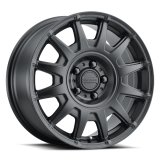 Raceline 401B Aero 18x8in / 5x100 BP / 40mm Offset / 72.62mm Bore - Satin Black Wheel thumbnail 2