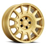 Raceline 401GD Aero 17x8in / 5x114.3 BP / 40mm Offset / 72.62mm Bore - Gloss Gold Wheel thumbnail 1