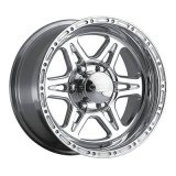 Raceline 886 Renegade 17x9in / 6x139.7 BP / 0mm Offset / 107.95mm Bore - Polished Wheel thumbnail 2