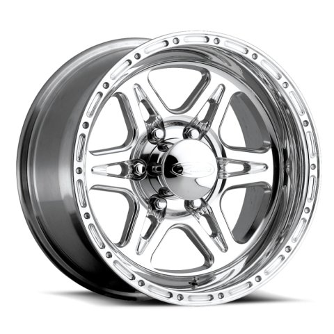 Raceline 886 Renegade 17x9in / 5x127 BP / 0mm Offset / 83.82mm Bore - Polished Wheel thumbnail 3