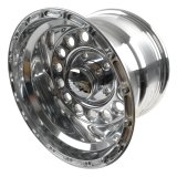 Raceline 887 Rock Crusher 15x10in / 5x139.7 BP / -47mm Offset / 107.95mm Bore - Polished Wheel thumbnail 1