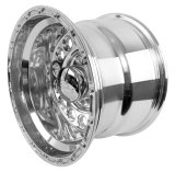 Raceline 887 Rock Crusher 15x10in / 6x139.7 BP / -47mm Offset / 107.95mm Bore - Polished Wheel thumbnail 2