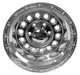 Raceline 887 Rock Crusher 15x10in / 6x139.7 BP / -47mm Offset / 107.95mm Bore - Polished Wheel thumbnail 4