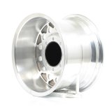 Raceline 887 Rock Crusher 16x10in / 8x165.1 BP / -24mm Offset / 130.81mm Bore - Polished Wheel thumbnail 4