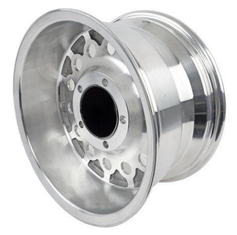 Raceline 887 Rock Crusher 15x8in / 5x139.7 BP / -32mm Offset / 107.95mm Bore - Polished Wheel thumbnail 1