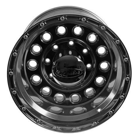 Raceline 887 Rock Crusher 16x10in / 8x170 BP / -24mm Offset / 130.81mm Bore - Polished Wheel thumbnail 3