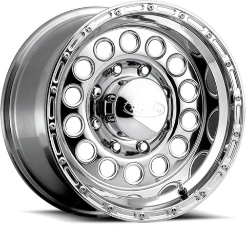 Raceline 887 Rock Crusher 16x10in / 8x170 BP / -24mm Offset / 130.81mm Bore - Polished Wheel thumbnail 8