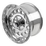 Raceline 887 Rock Crusher 17x9in / 5x139.7 BP / 0mm Offset / 107.95mm Bore - Polished Wheel thumbnail 1