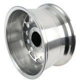 Raceline 887 Rock Crusher 17x9in / 5x139.7 BP / 0mm Offset / 107.95mm Bore - Polished Wheel thumbnail 4