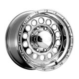 Raceline 887 Rock Crusher 17x9in / 5x127 BP / 0mm Offset / 83.82mm Bore - Polished Wheel thumbnail 1