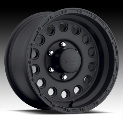 Raceline 887B Rock Crusher 15x10in / 5x139.7 BP / -47mm Offset / 107.95mm Bore - Satin Black Wheel