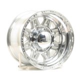 Raceline 888 Renegade 16x10in / 8x165.1 BP / -25mm Offset / 130.81mm Bore - Polished Wheel thumbnail 2