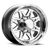 Raceline 888 Renegade 16x10in / 8x170 BP / -25mm Offset / 130.81mm Bore - Polished Wheel thumbnail 1