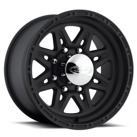 Raceline 892 Renegade 16x8in / 8x165.1 BP / 0mm Offset / 130.81mm Bore - Satin Black Wheel