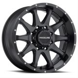 Raceline 930B Shift 18x8in / 5x114.3/5x127 BP / 35mm Offset / 72.62mm Bore - Satin Black Wheel thumbnail 1