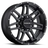 Raceline 931B Injector 16x8in / 8x165.1 BP / 0mm Offset / 125.2mm Bore - Satin Black Wheel thumbnail 1