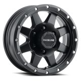 Raceline 935B Defender 15x5in / 5x114.3 BP / 0mm Offset / 3.19mm Bore - Satin Black Wheel thumbnail 4