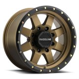 Raceline 935BZ Defender 17x9in / 8x165.1 BP / 0mm Offset / 130.81mm Bore - Bronze Wheel thumbnail 1