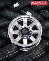 Raceline 935MC Defender 17x9in / 5x139.7 BP / -12mm Offset / 107.95mm Bore - Machined Wheel thumbnail 6